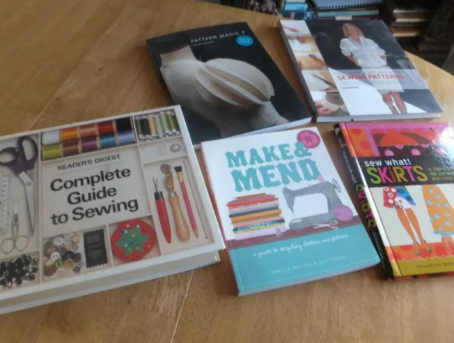 5 Books - Dressmaking, How to Adapt Sewing Patterns etc.  5