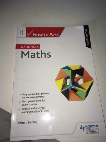 How to Pass N5 Maths Book  0
