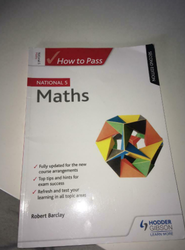 How to Pass N5 Maths Book