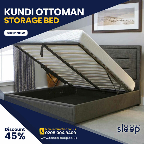 45% Off | Kundi Ottoman Storage Bed
