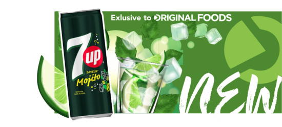 Originalfoods 7up mojito wholesale Supplier distributor UK  0