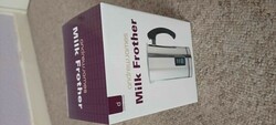 brand new in box andrew james milk frother with free postage