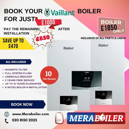 Boiler from £1550 only, inclusive of all parts an labor.  1