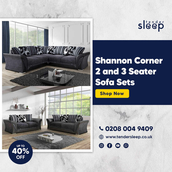  Shannon Corner – Your Perfect 3 and 2 Seater Sofa Set. Buy Now up to 40% off  0