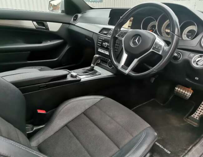 2012 Mercedes-Benz C250, Coupe, Auto, AMG Line, Pan Roof