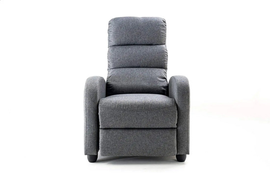  Introducing Our Luxe 1 Seater Regal Fabric Recliner!  0