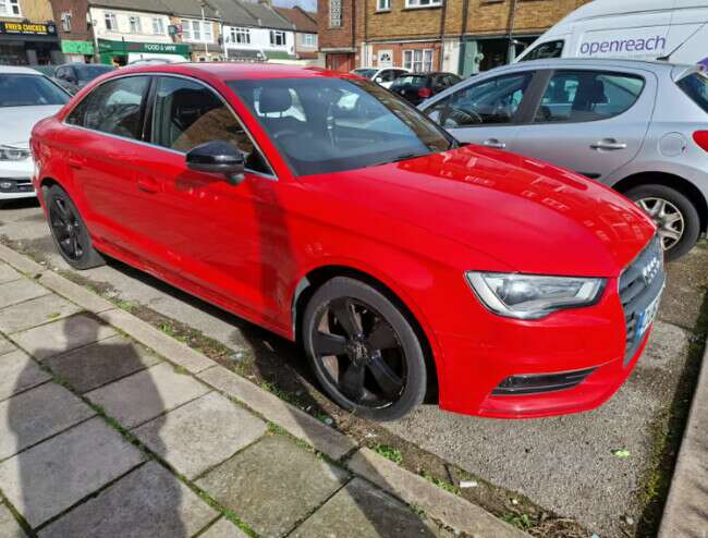 2013 Audi A3 1.4 Red Saloon Automatic  1