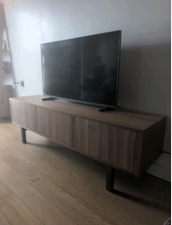 IKEA Stockholm Walnut effect TV Furniture thumb-125273