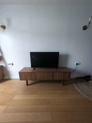 IKEA Stockholm Walnut effect TV Furniture thumb 1