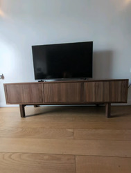 IKEA Stockholm Walnut effect TV Furniture thumb-125275