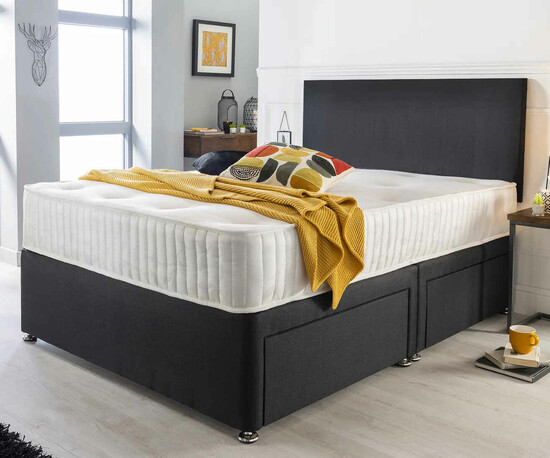 Discover Our King Size Divan Bed with Mattress!  0