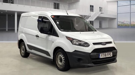 2018 -18 FORD TRANSIT CONNECT 1.5 TDCI 100 ECO L1 1 OWNER WITH 82 k 4 MAIN DEALER SERVICES SLD  1