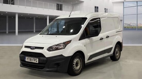 2018 -18 FORD TRANSIT CONNECT 1.5 TDCI 100 ECO L1 1 OWNER WITH 82 k 4 MAIN DEALER SERVICES SLD  0
