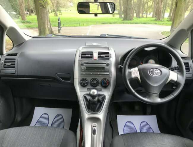 2008 Toyota Auris 1.6 Tr Vvti, 5 Door, 5 Speed Manual, 12 Month Mot thumb 8