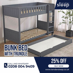 The Trundle Bunk Bed Solution