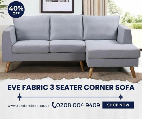  Introducing the Eve Fabric 3 Seater Sofa!  0