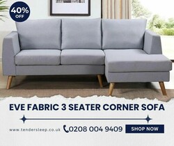  Introducing the Eve Fabric 3 Seater Sofa!