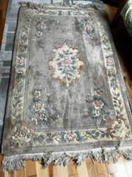 Beautiful Retro Wool Rug Carpet | Romb