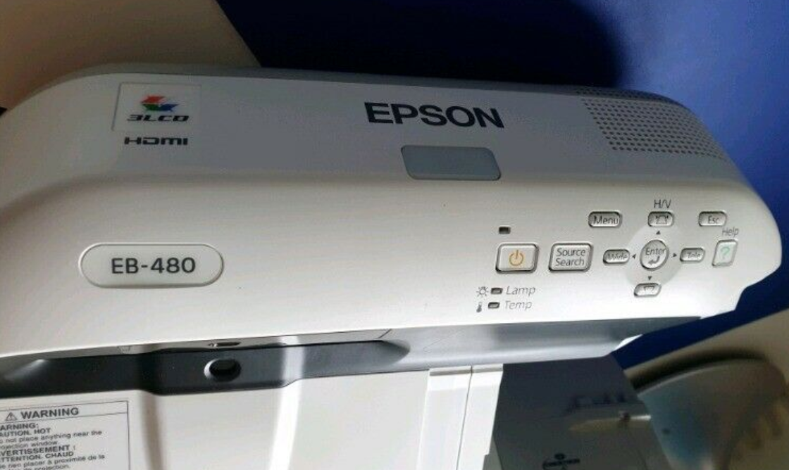 EPSON EB-480 Bright Ultra Short Throw Projector Office  0