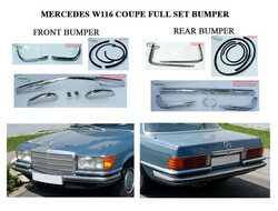 Mercedes W116 coupe bumpers EU style (1972-1980) thumb 1