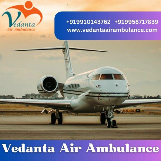 With Full Medical Accessories Book Vedanta Air Ambulance from Patna   0