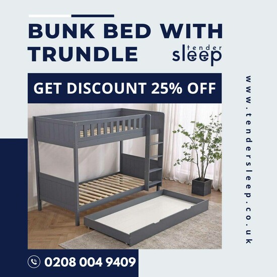 The Trundle Bunk Bed Combo. shop now 25% off  0