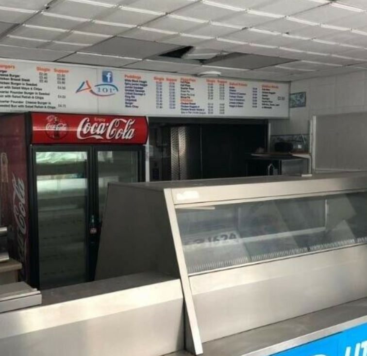 Hot Food Unit To Let - May Sell: Busy Location  1