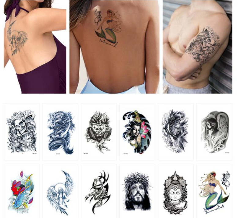 Temporary Tattoos - Custom, Wholesale  1