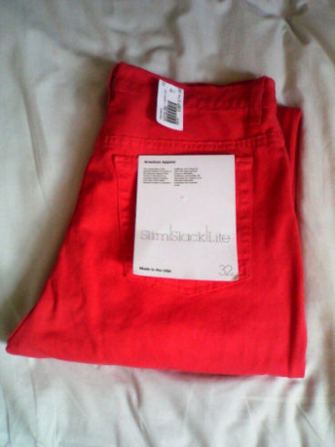 Bnwt American Apparel 1x Pair of Jeans and 1x Track Pants  0