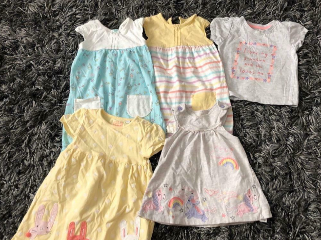 Large Bag Baby Girls Clothes - from Birth to 12/18 Months  6