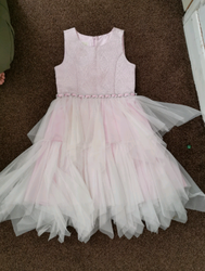 For Girl Age 7-8 Year Pink Cloths and Dress Wedding thumb 6