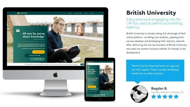 Bespoke Website Design & Proven Excellent Results || Wordpress, Hosting  2
