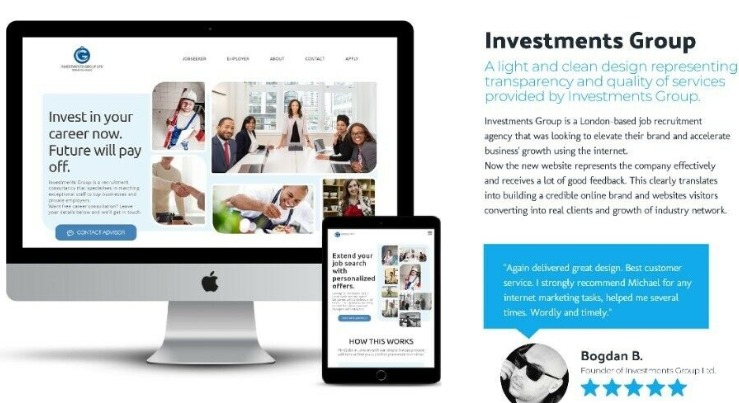 Bespoke Website Design & Proven Excellent Results || Wordpress, Hosting  4
