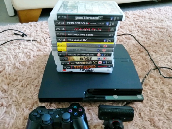 Ps3 Console and Games Bundle  0