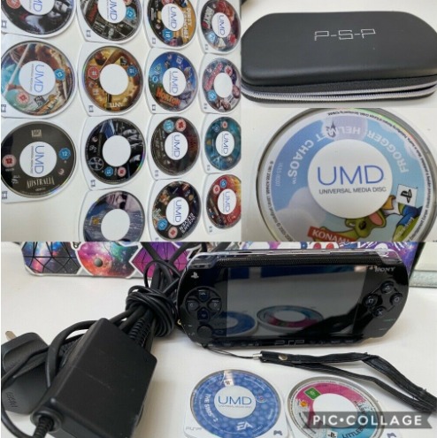 PSP Bundle, Games, Console, Films and Accessories  0