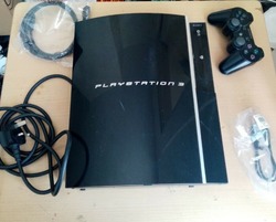 Sony Playstation 3 - 80Gb Black Console with 12 Games and Accessories