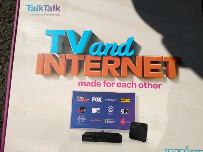 Tv and Internet You View Box by Talktalk  0