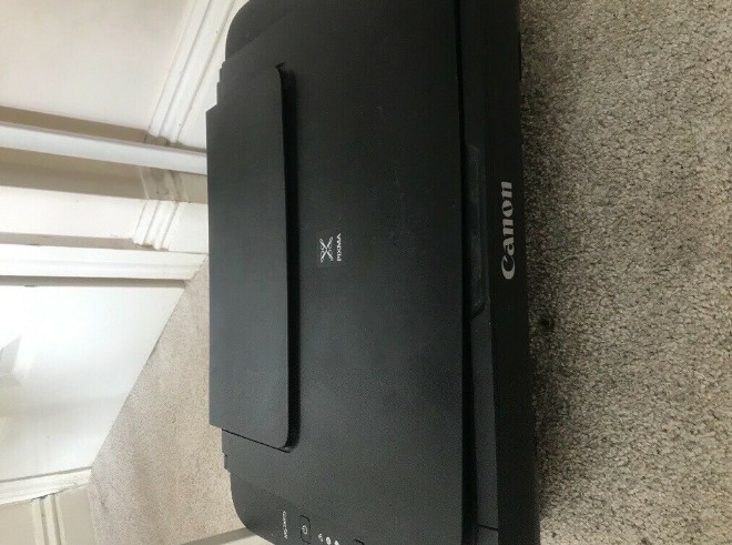 Dell Computer Full Set + Cannon Printer Scanner  3