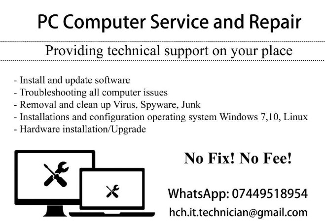 PC Computer Service and Repair  1
