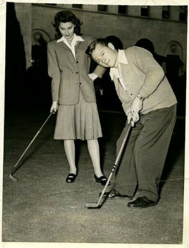 Vintage Hickory Golf Club MID7WW227 |Autograph Ava Gardner  7