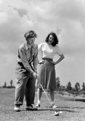 Vintage Hickory Golf Club MID7WW227 |Autograph Ava Gardner thumb 7