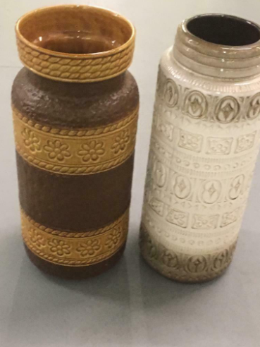 Vintage West Germany Ceramic Vase  0