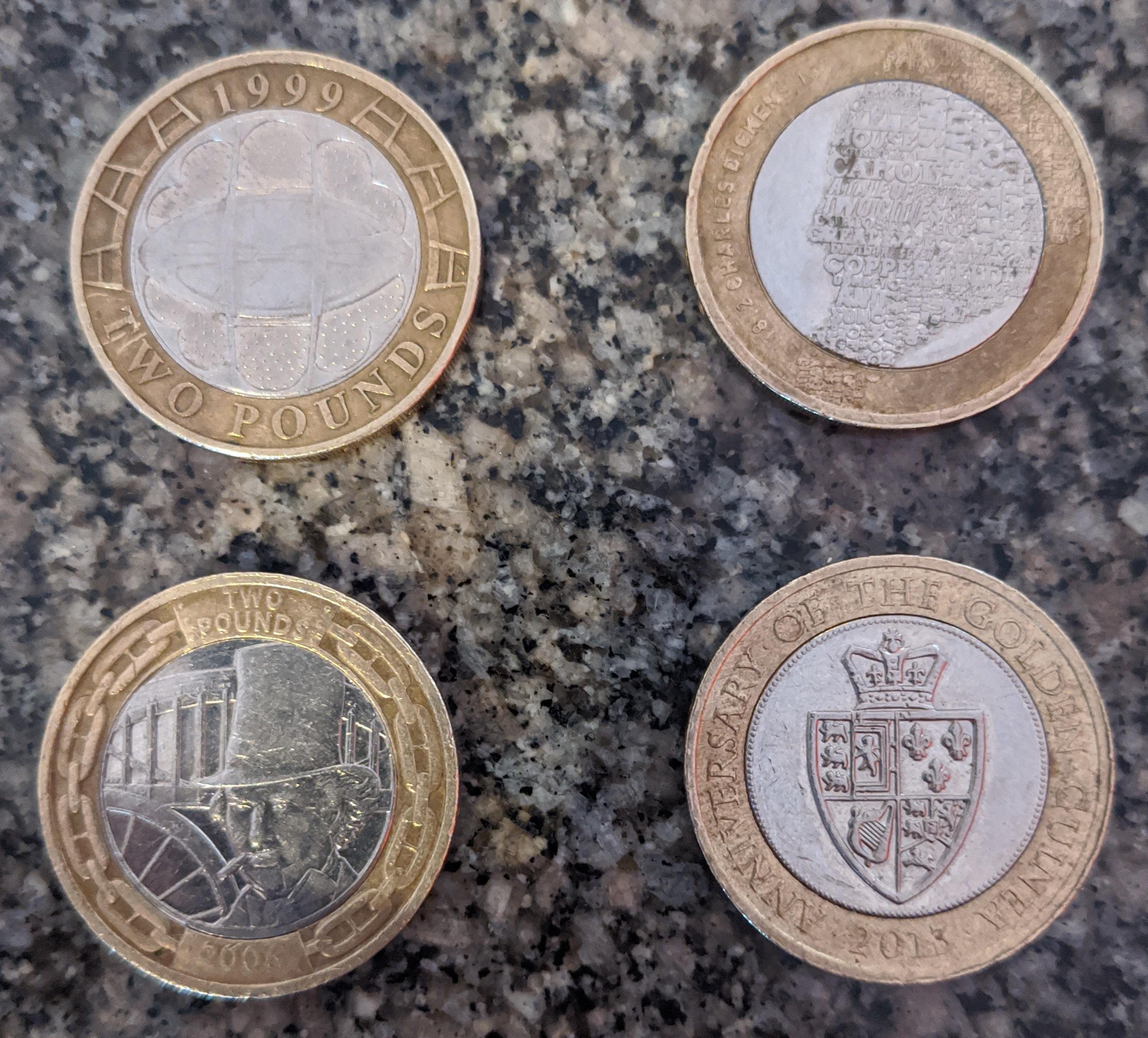 Rare £2 coins   2
