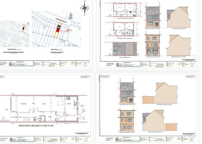 Online, Drawings for Planning, Architectural Services  3