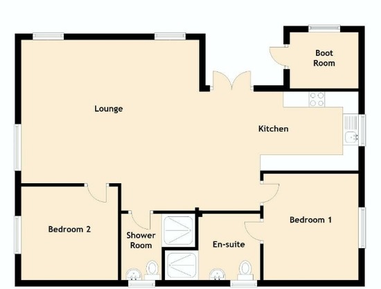 Luxury Two Bedroom New Lodges for Sale Freehold  11