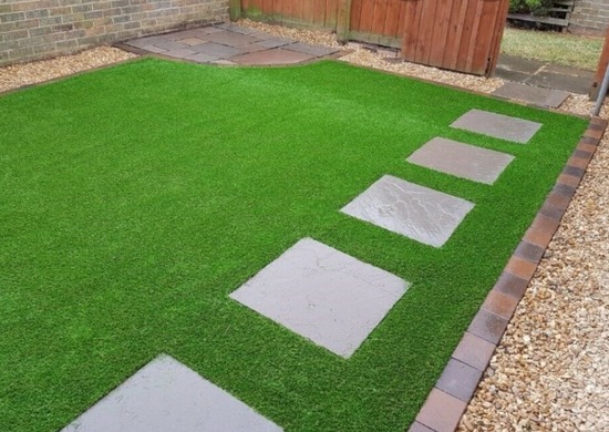 Artificial Grass Driveways and Gardening Service Stone  0