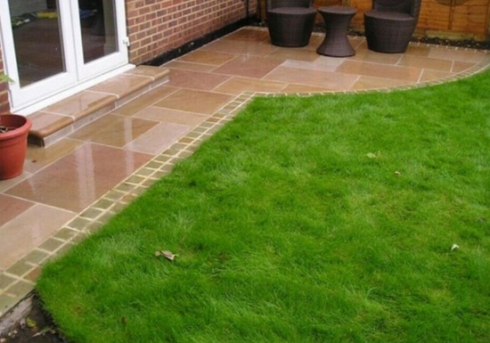 Artificial Grass Driveways and Gardening Service Stone  4