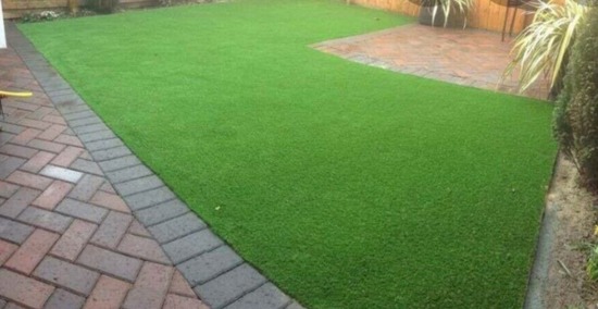 Artificial Grass Driveways and Gardening Service Stone  8