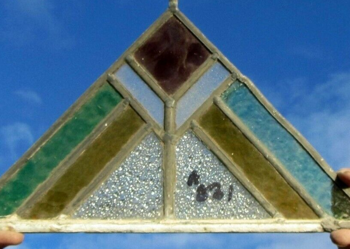 Antique Glass Suncatcher Deco  0