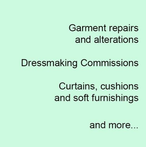 Dressmaker, Clothing Repairs and Alterations, Seamstress, Soft Furnishings  0